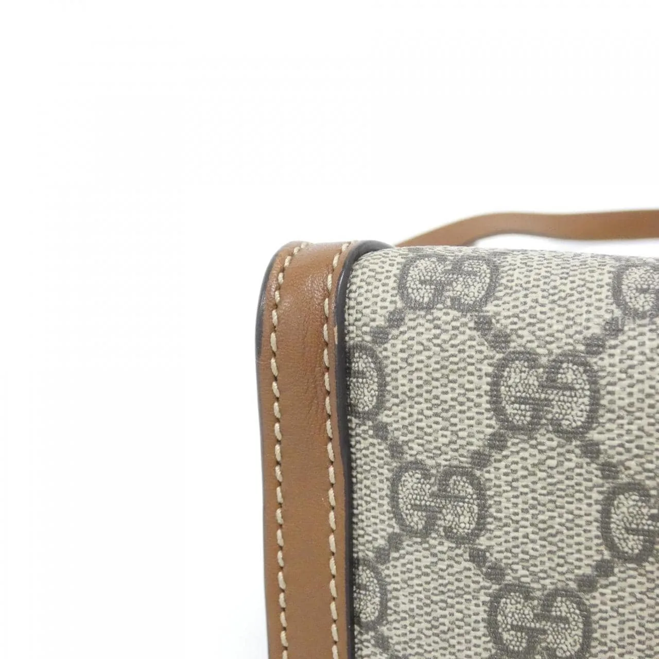 GUCCI 498156 KHNKG Shoulder Canvas Black Canvas - Thumbnail 4