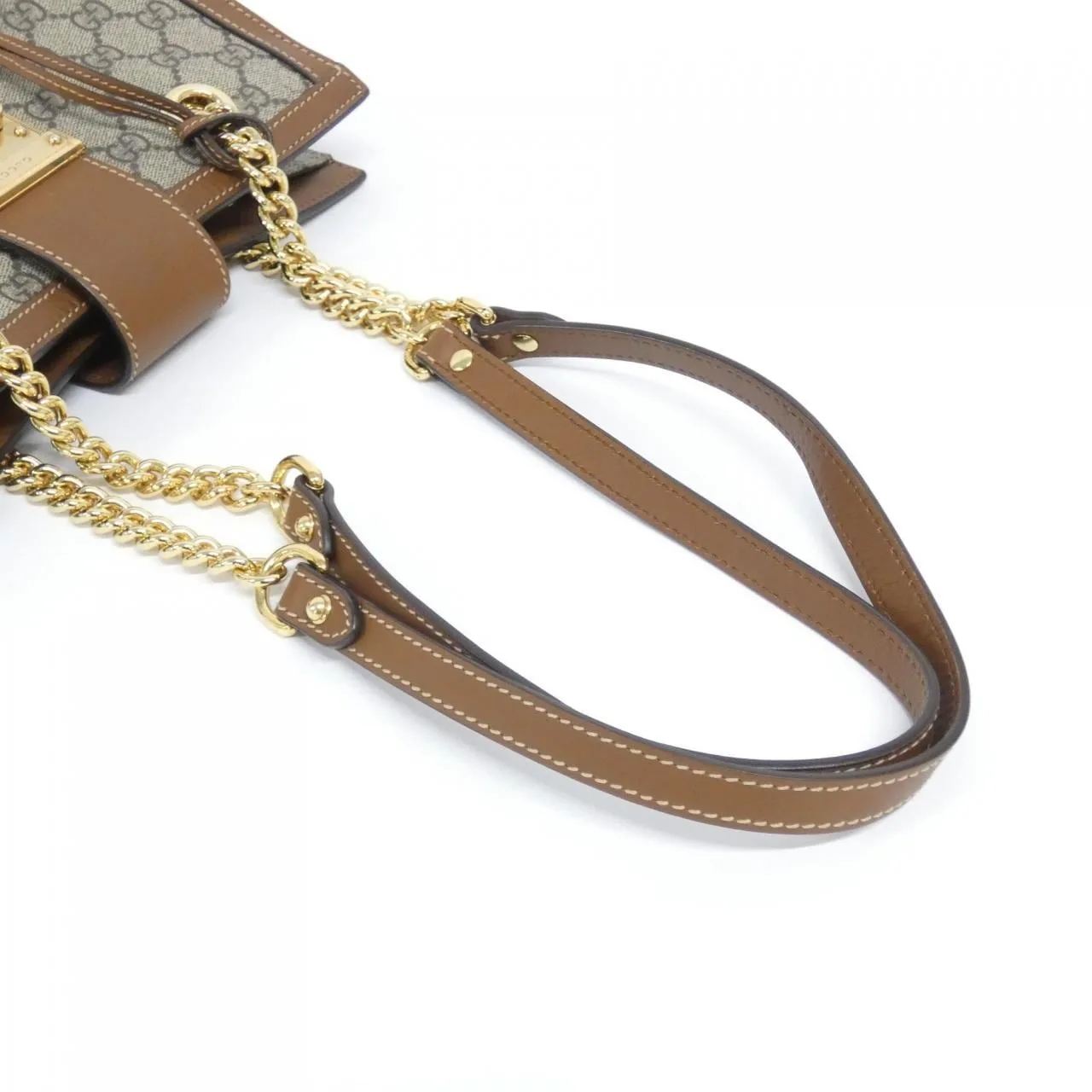 GUCCI 498156 KHNKG Shoulder Canvas Black Canvas - Thumbnail 7