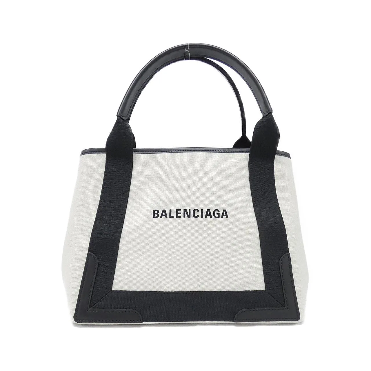 BALENCIAGA 339933 2HH3N Handbag Canvas Navy