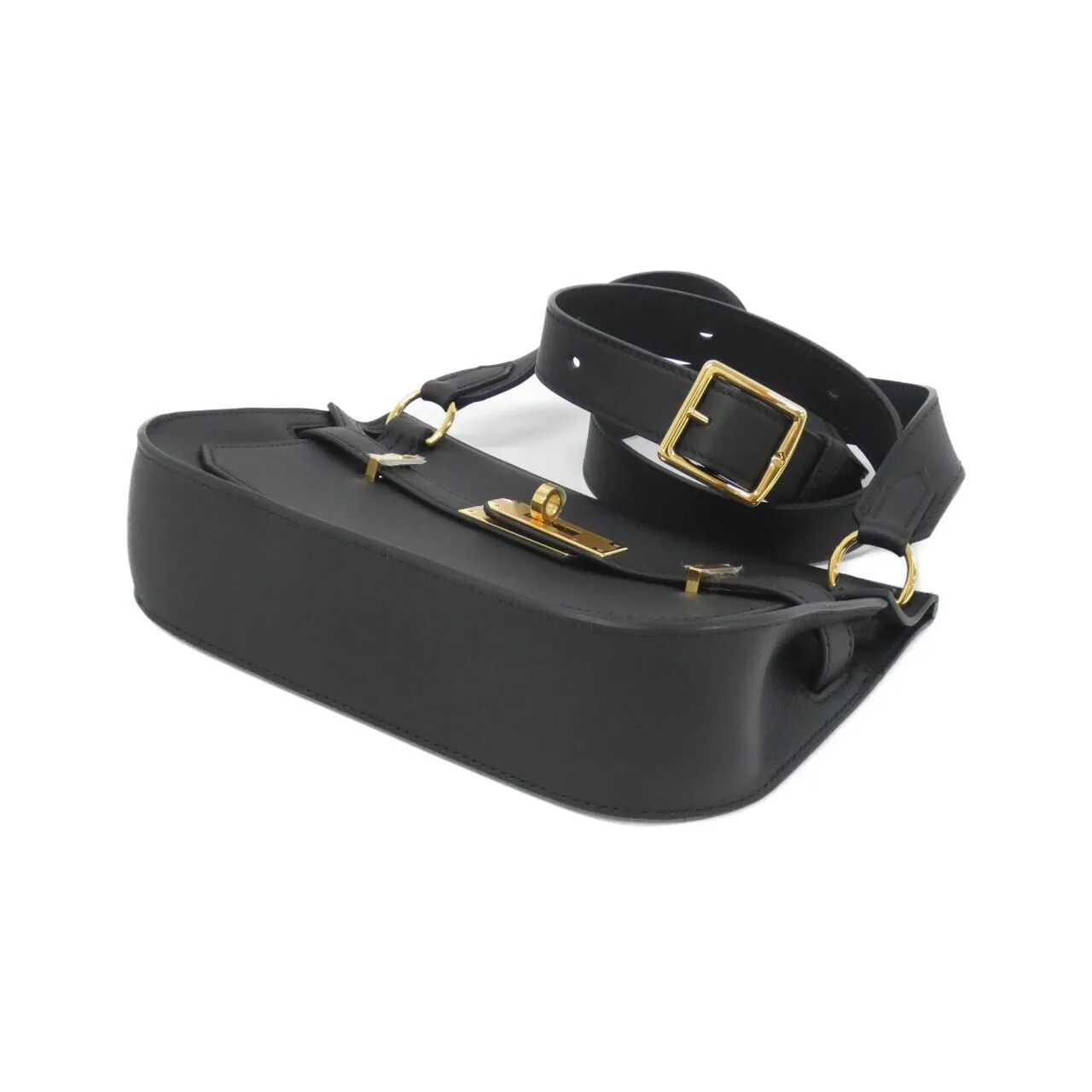 HERMES 083982CC Bag Swift Black Swift Leather Unused - Thumbnail 3