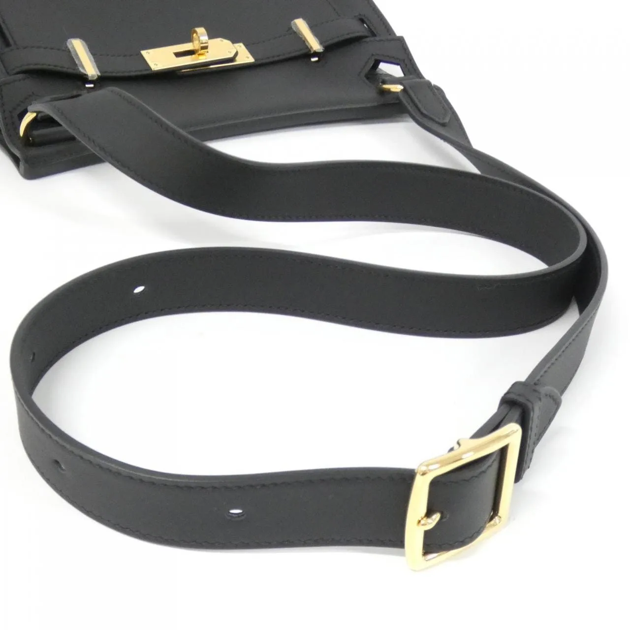 HERMES 083982CC Bag Swift Black Swift Leather Unused - Thumbnail 4