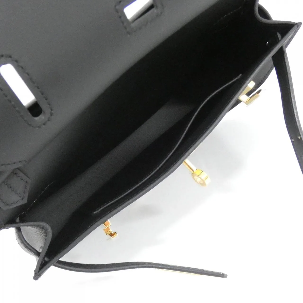 HERMES 083982CC Bag Swift Black Swift Leather Unused - Thumbnail 5