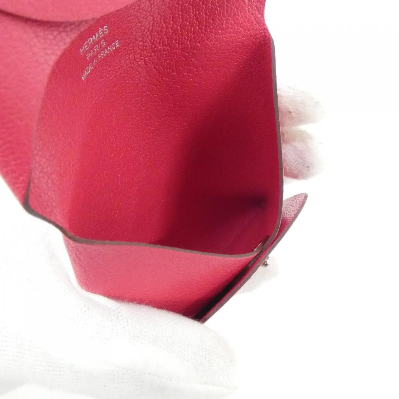 HERMES 078383CK Coin Case 黑色 中古品A - 縮圖 3