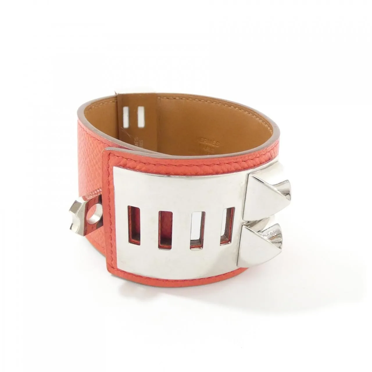 HERMES 066129CK Accessories Epsom Black Epsom Leather Rank A - Thumbnail 4