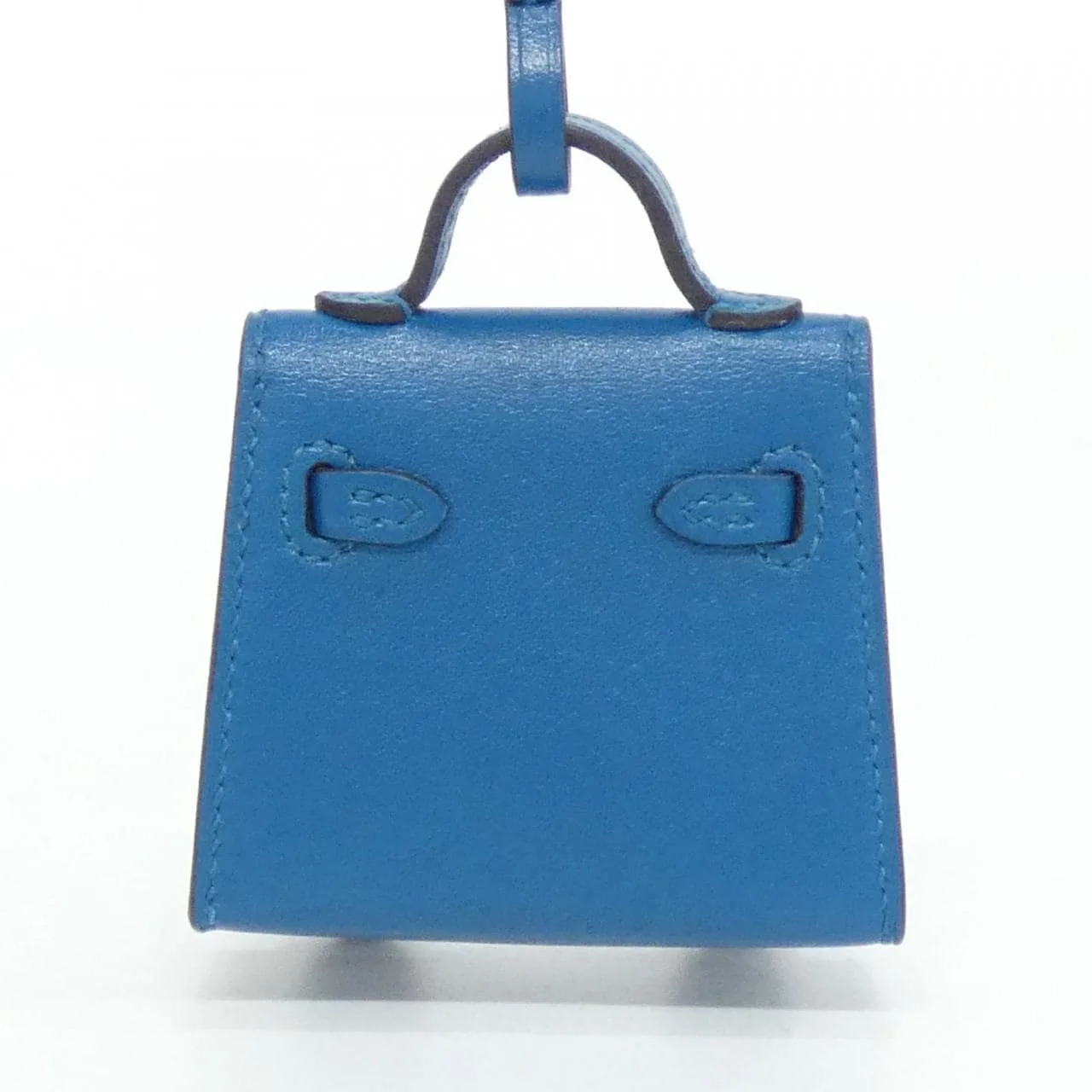 HERMES Kelly 082655CK Wallet Blue Rank A - Thumbnail 3