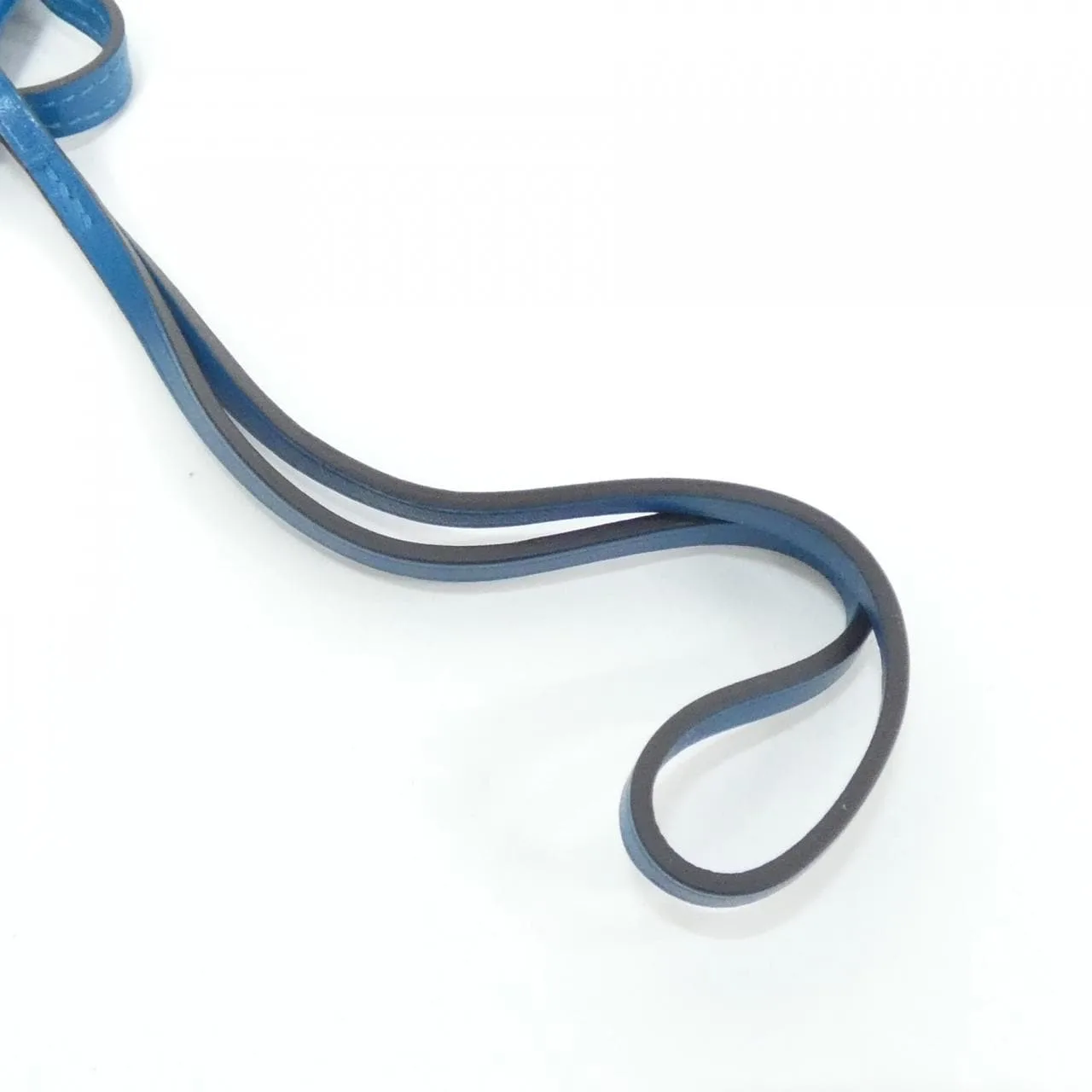 HERMES Kelly 082655CK Wallet Blue Rank A - Thumbnail 9