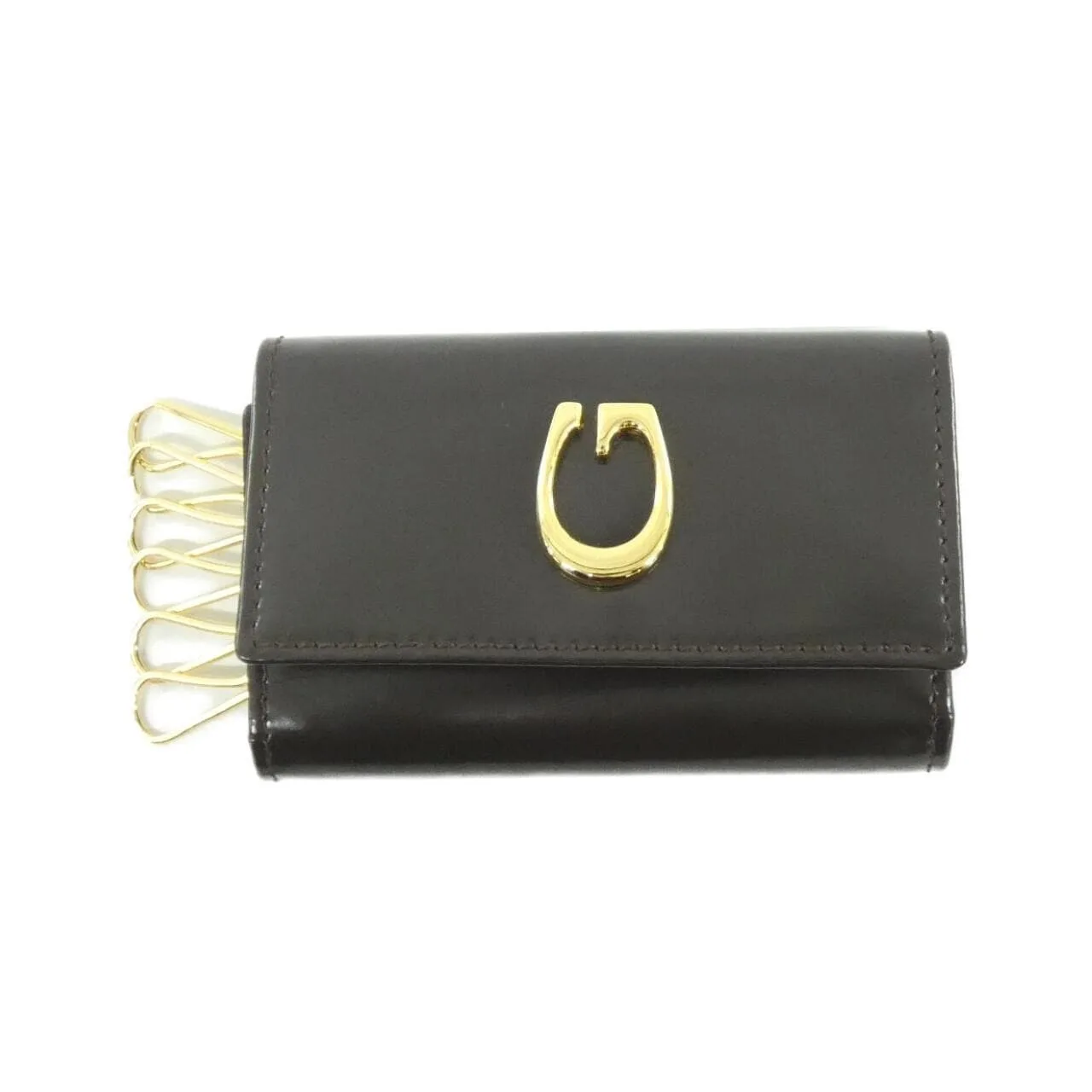 GUCCI 033 2031 Key Case Leather