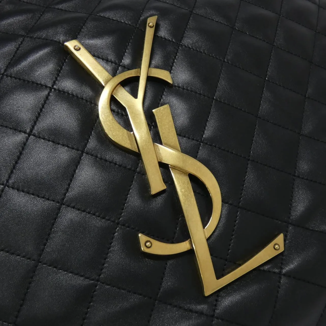 SAINT LAURENT 698651 AAANG Handbag Lambskin Black Lambskin - Thumbnail 4