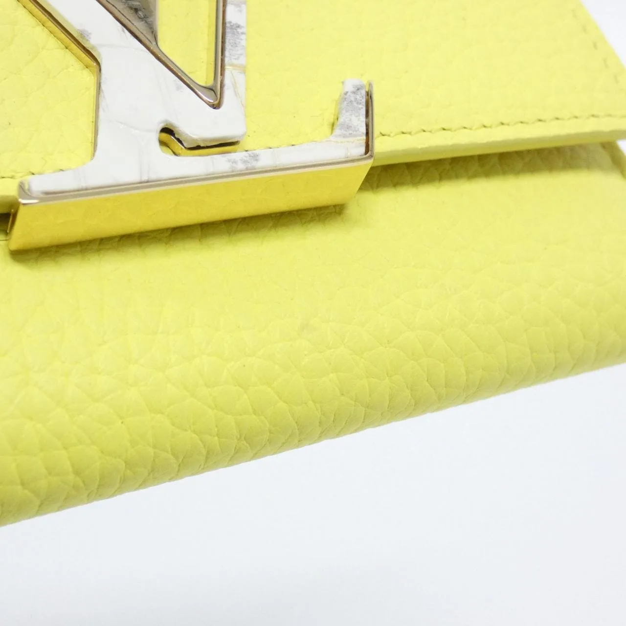 LOUIS VUITTON Capucines N89225 銀包 皮革 4
