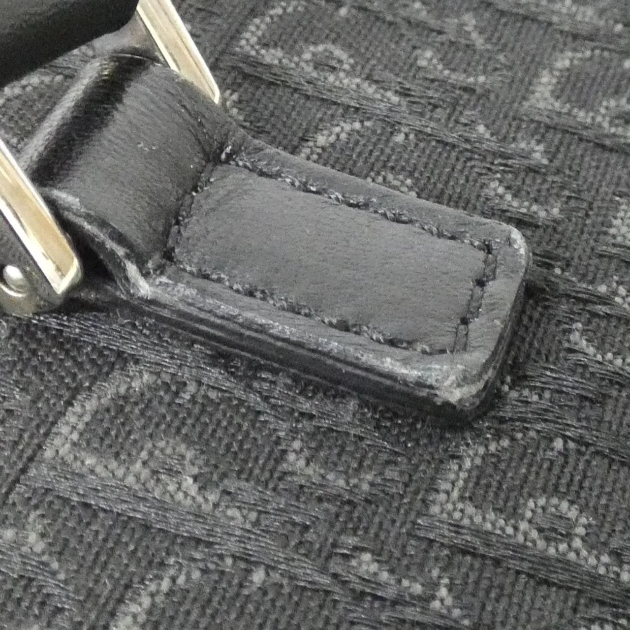 DIOR Handbag Canvas Black Canvas - Thumbnail 4