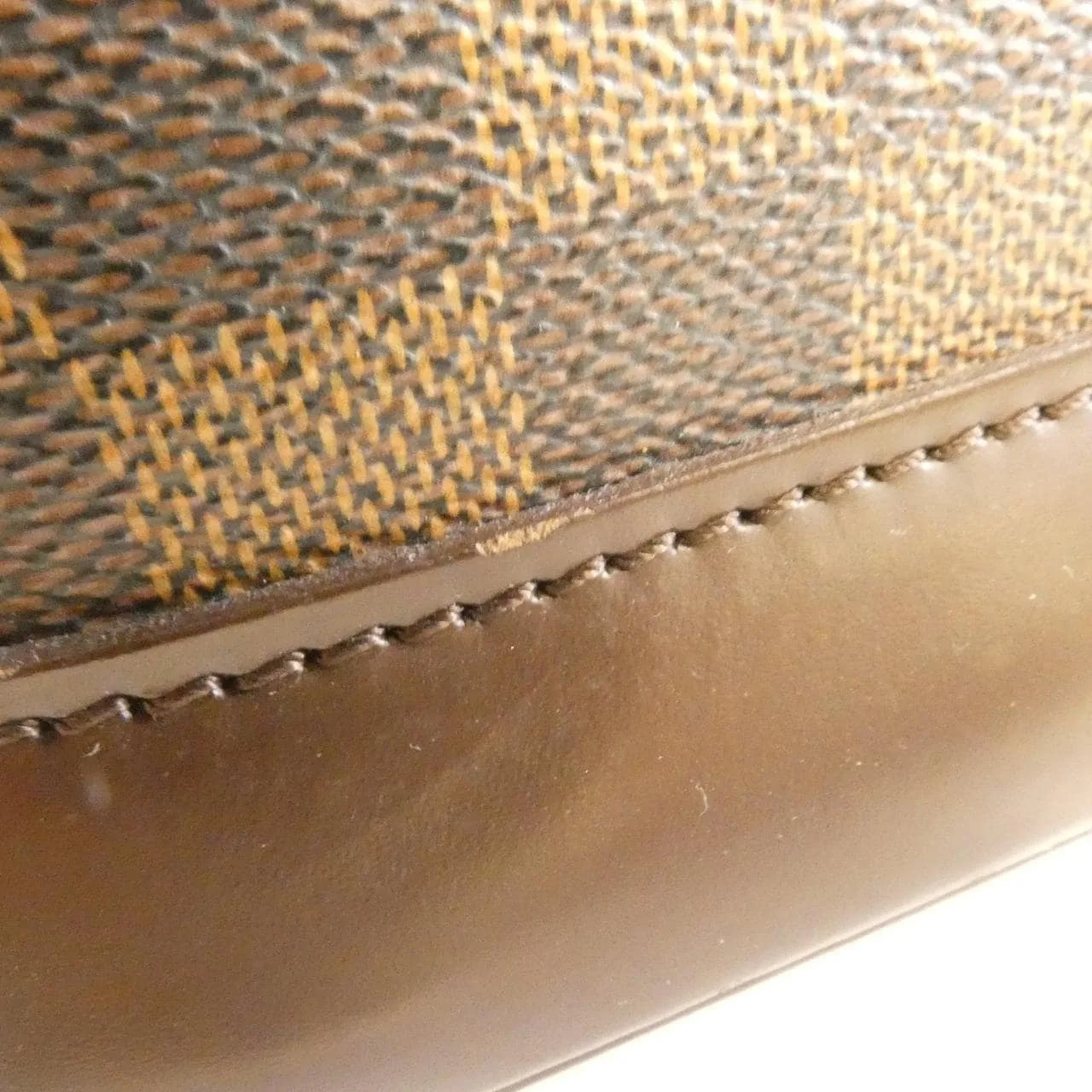 LOUIS VUITTON Alma N51131 Handbag Damier Black Damier Rank B - Thumbnail 3