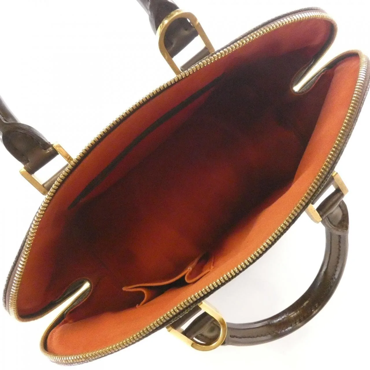 LOUIS VUITTON Alma N51131 Handbag Damier Black Damier Rank B - Thumbnail 9