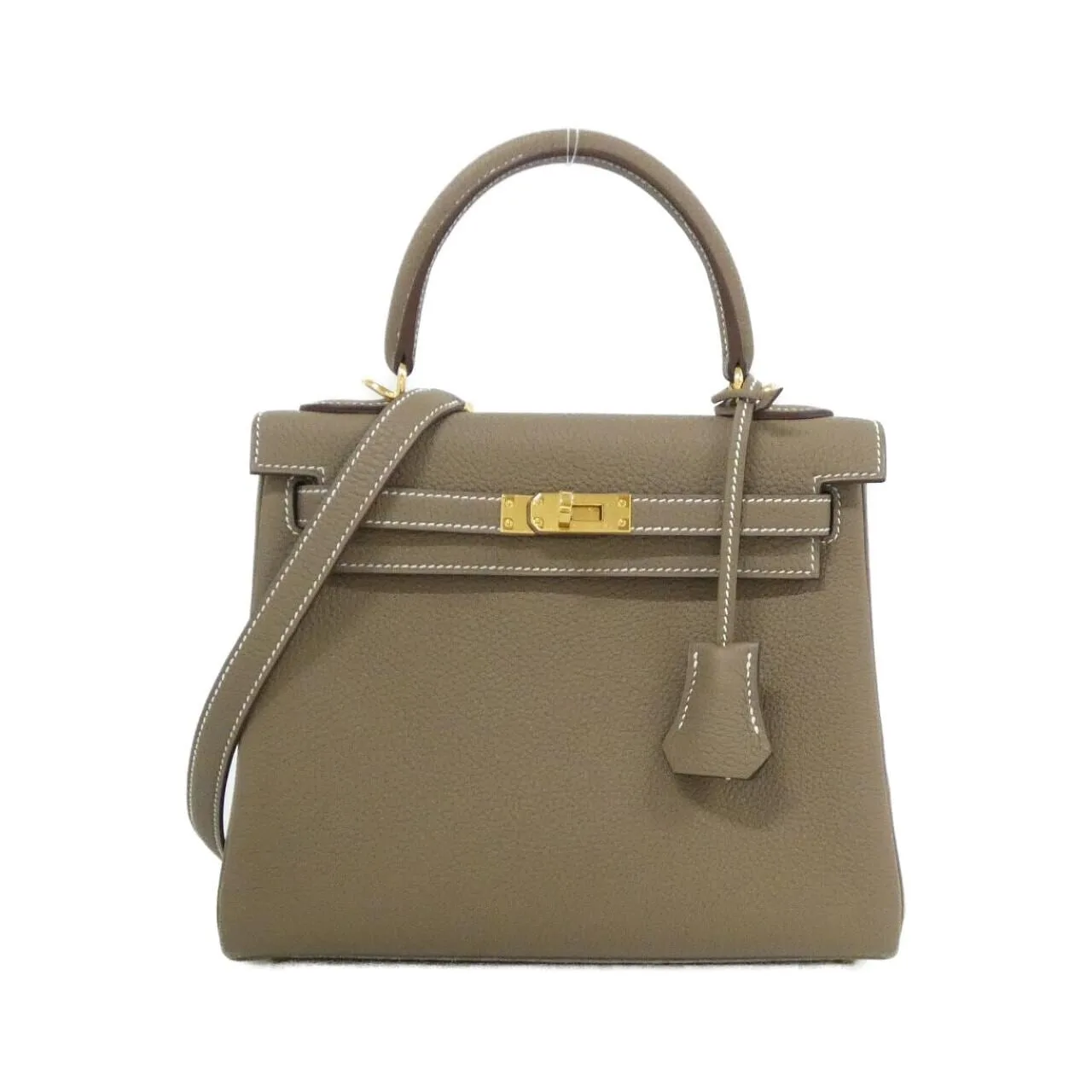 HERMES Kelly 044624CC Handbag Togo