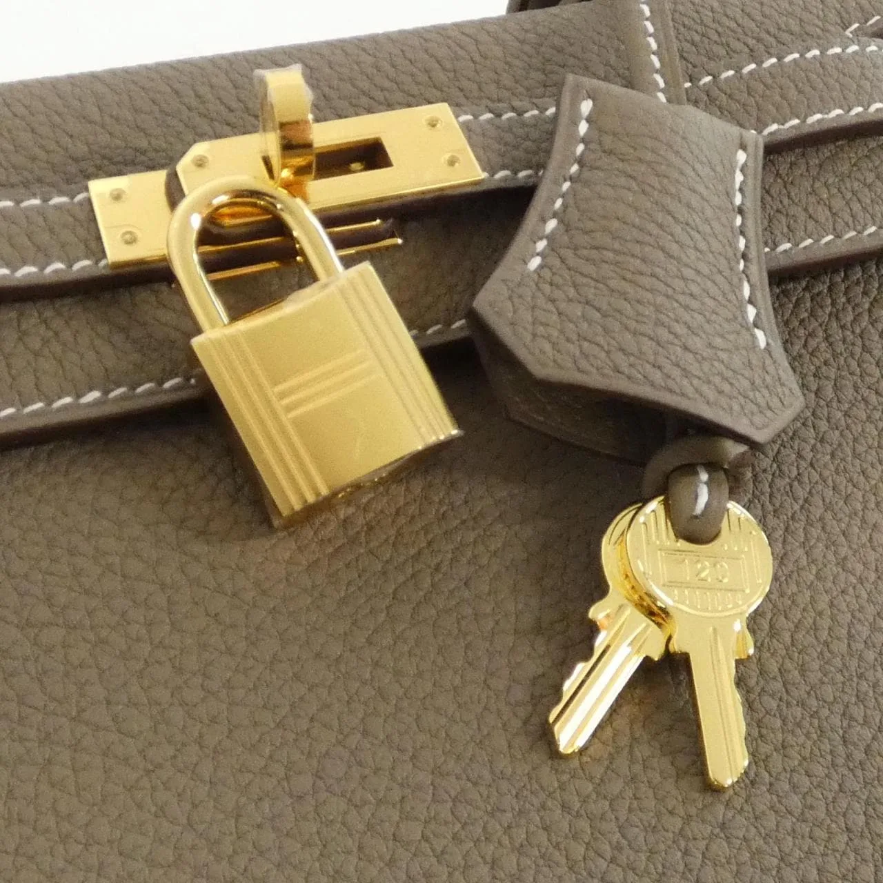 HERMES Kelly 044624CC Handbag Togo 4