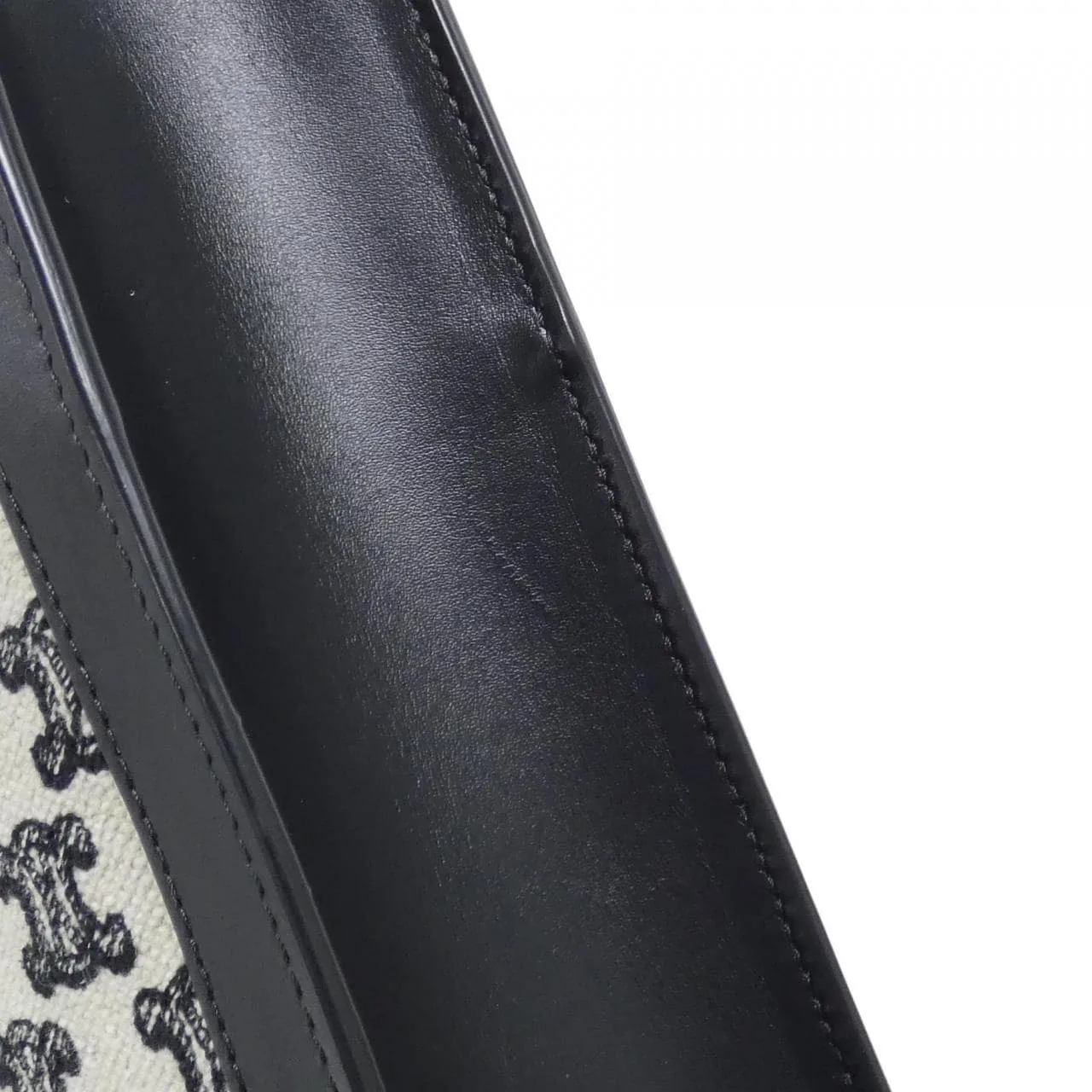 CELINE Cabas 194352CS8 Handbag Canvas Black Canvas - Thumbnail 8