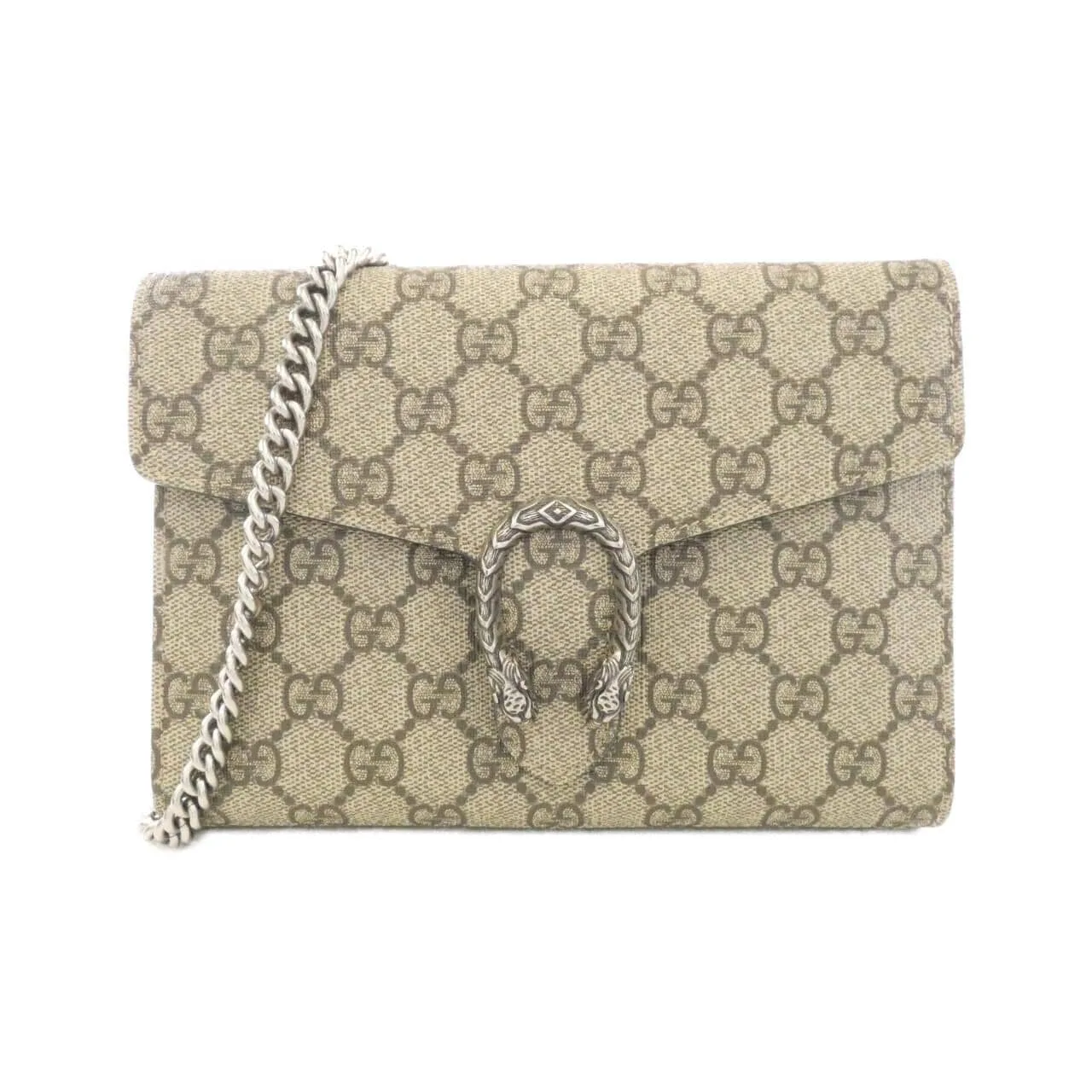 GUCCI Dionysus 401231 KHNSN 銀包 帆布