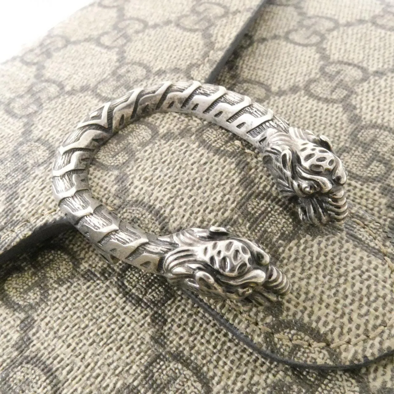 GUCCI Dionysus 401231 KHNSN 銀包 帆布 5