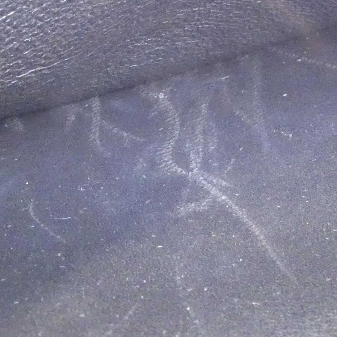 CELINE 174013TEB Shoulder Leather Black Leather - Thumbnail 10