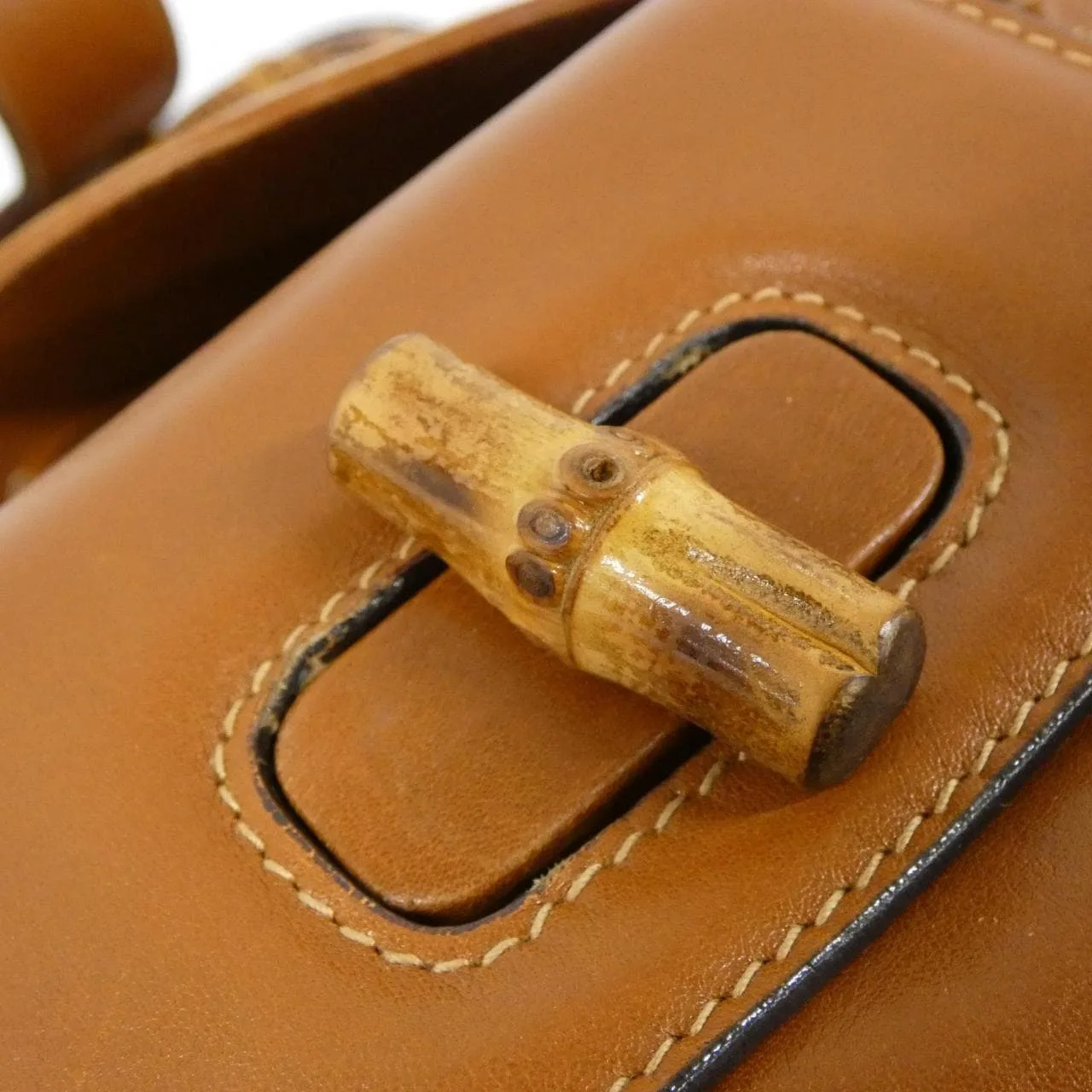 GUCCI 003 1998 Backpack Leather Brown Leather - Thumbnail 5