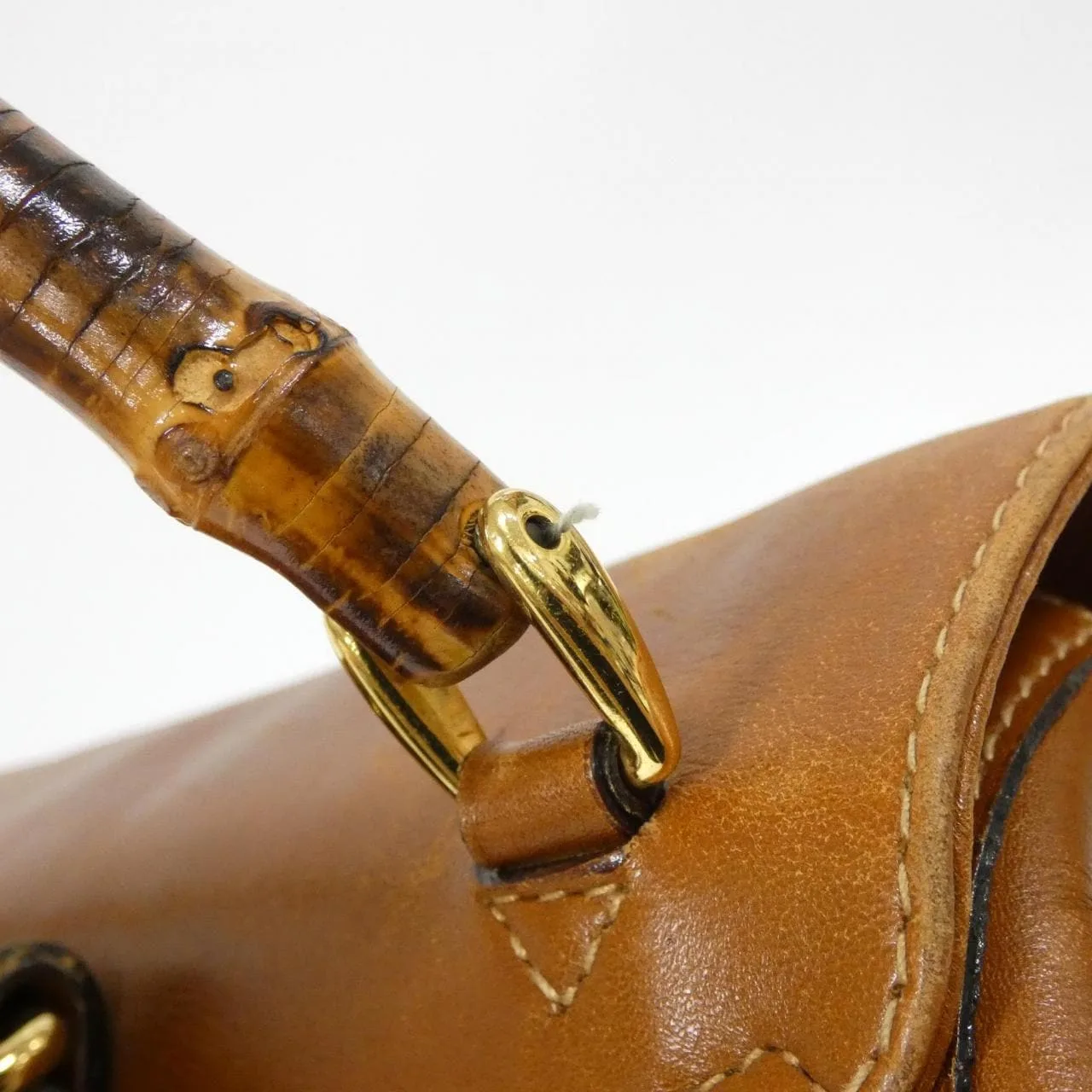 GUCCI 003 1998 Backpack Leather Brown Leather - Thumbnail 8