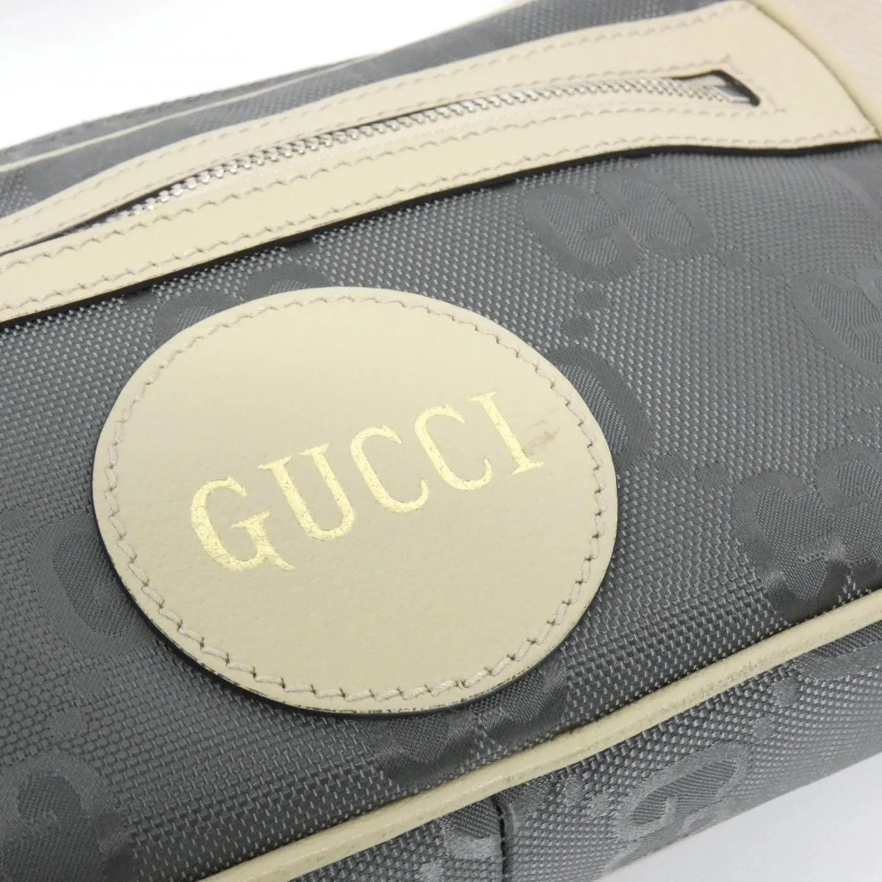 GUCCI 631341 H9HBN Belt Nylon Black Nylon - Thumbnail 5