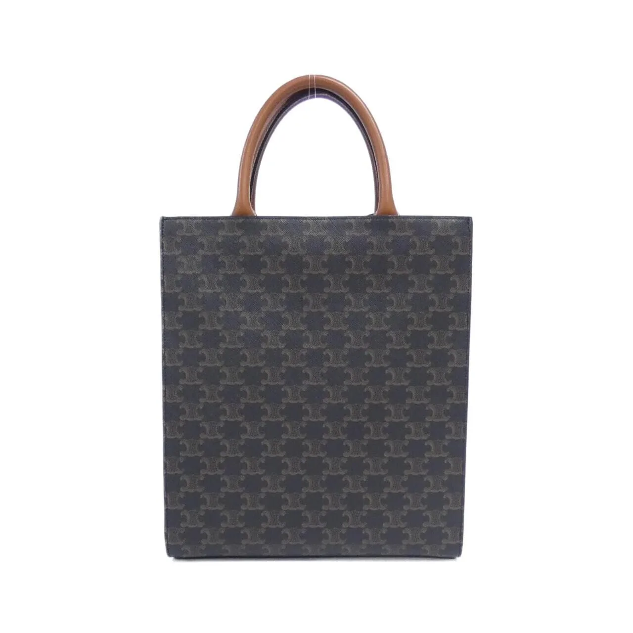 CELINE Cabas 191542BZK Handbag Canvas Black Canvas - Thumbnail 2