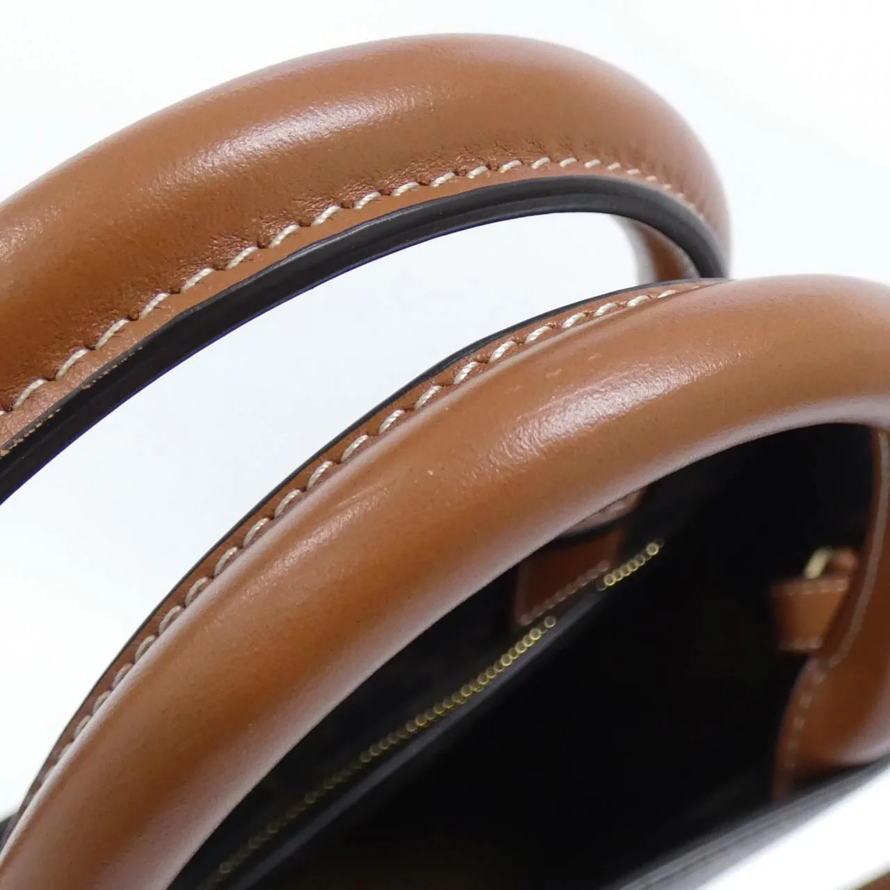 CELINE Cabas 191542BZK Handbag Canvas Black Canvas - Thumbnail 6