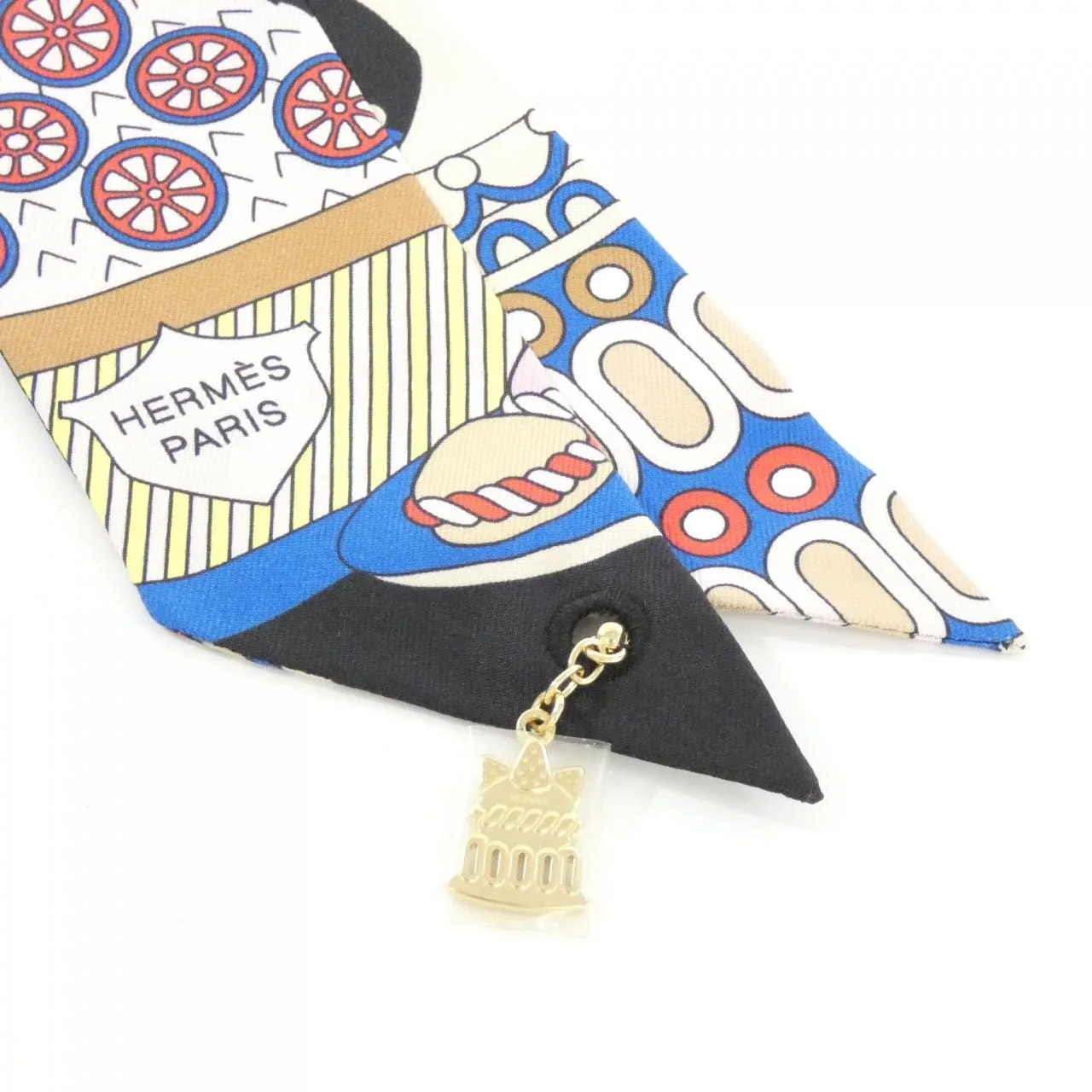 HERMES 853336S Scarf Black Rank A - Thumbnail 2