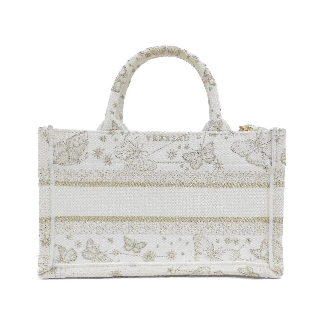 DIOR Book Tote S5573CESU Tote Canvas Black Canvas - Thumbnail 2