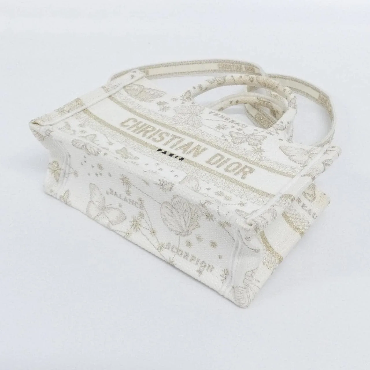 DIOR Book Tote S5573CESU Tote Canvas Black Canvas - Thumbnail 3