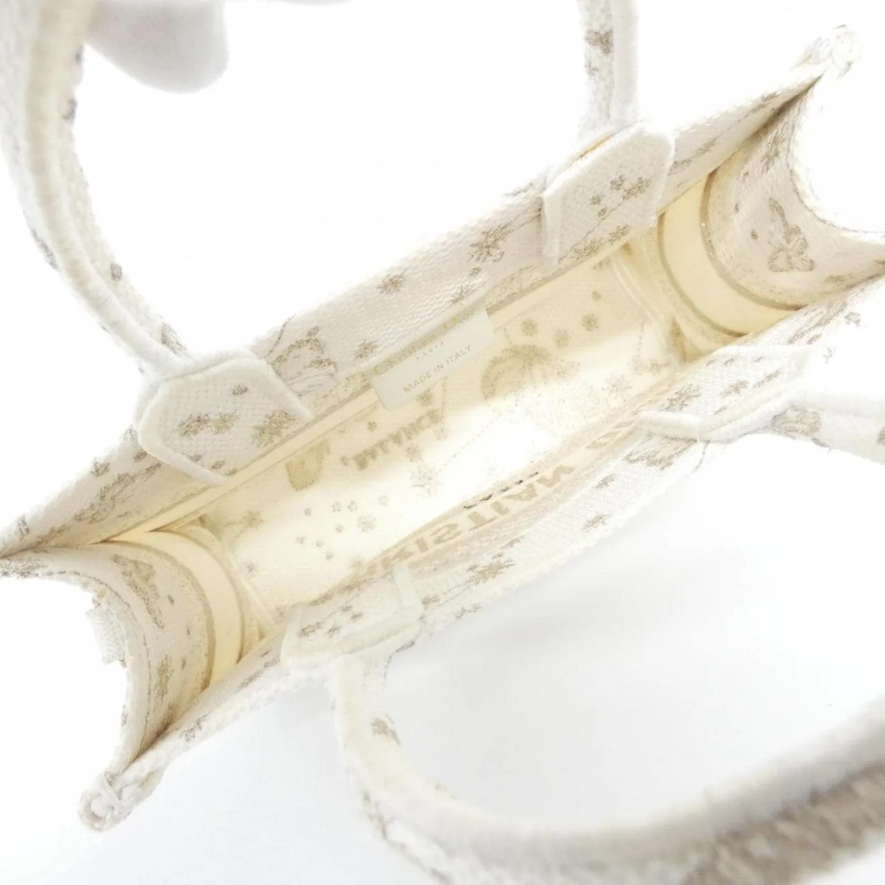 DIOR Book Tote S5573CESU Tote Canvas Black Canvas - Thumbnail 9