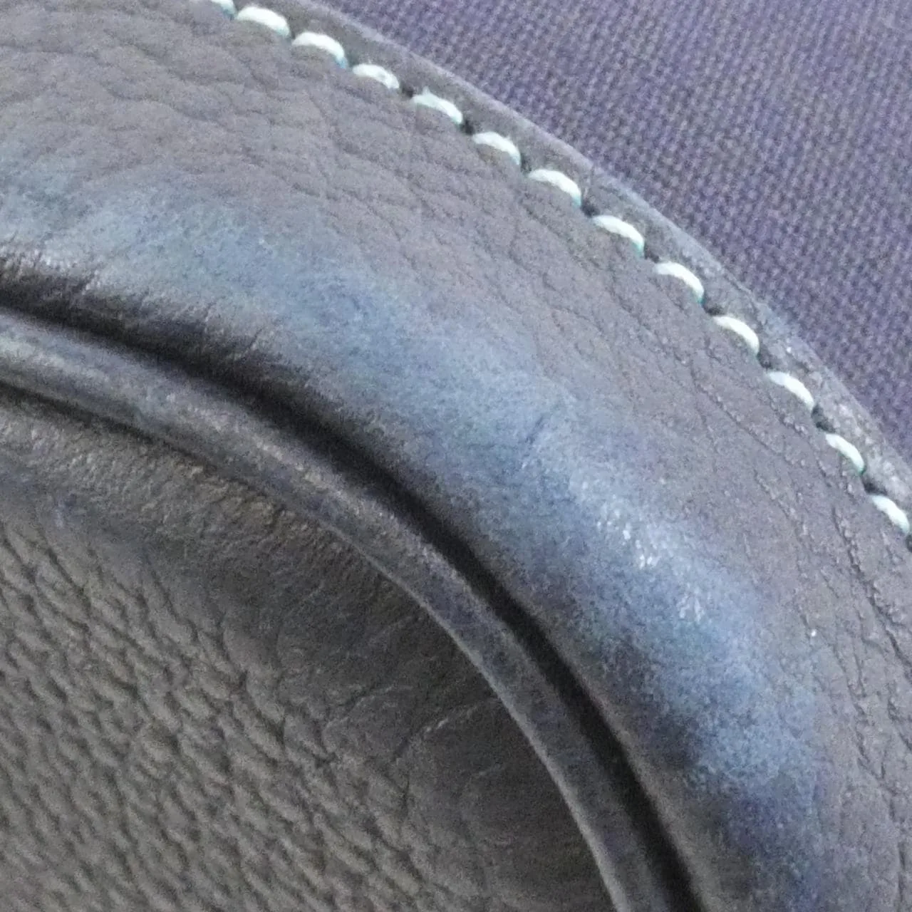 HERMES Garden Party 200169M Tote Blue Rank A - Thumbnail 3