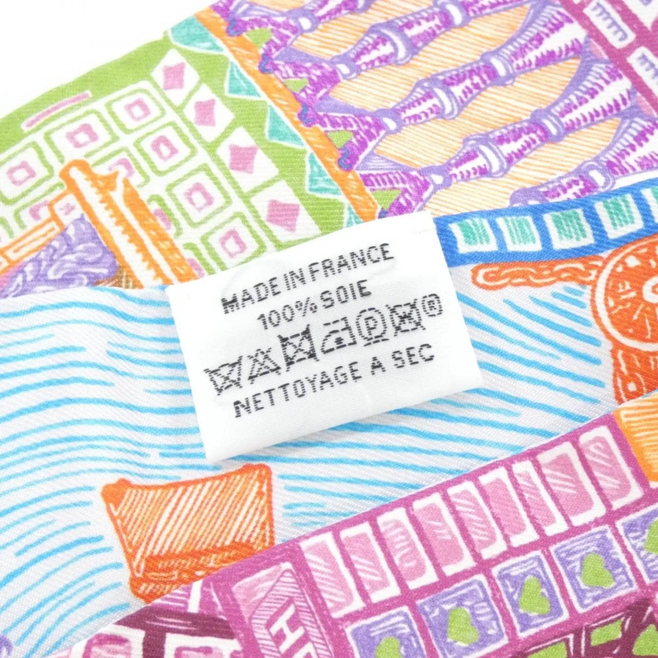 HERMES 064011S Scarf Orange Rank A - Thumbnail 3