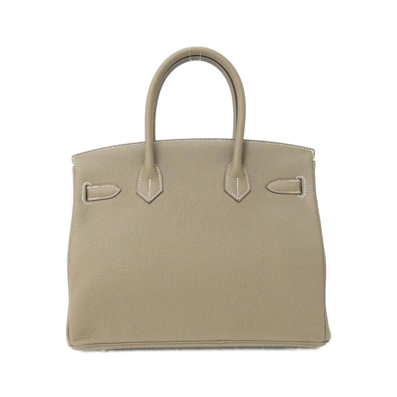 HERMES 030520CK Handbag Togo Etoupe Togo Leather - Thumbnail 2