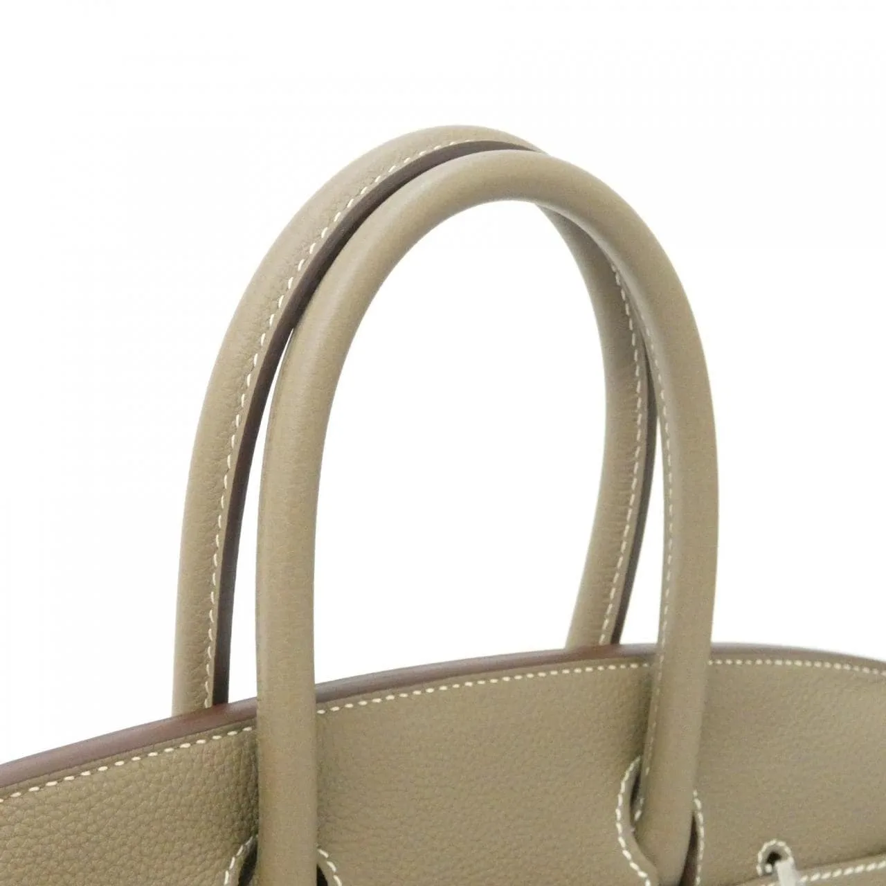 HERMES 030520CK Handbag Togo Etoupe Togo Leather - Thumbnail 5
