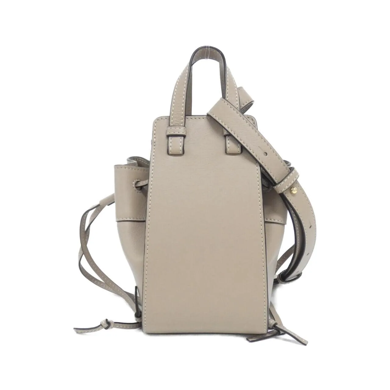 LOEWE Hammock 314 30 V07 Shoulder Black Rank A - Thumbnail 2