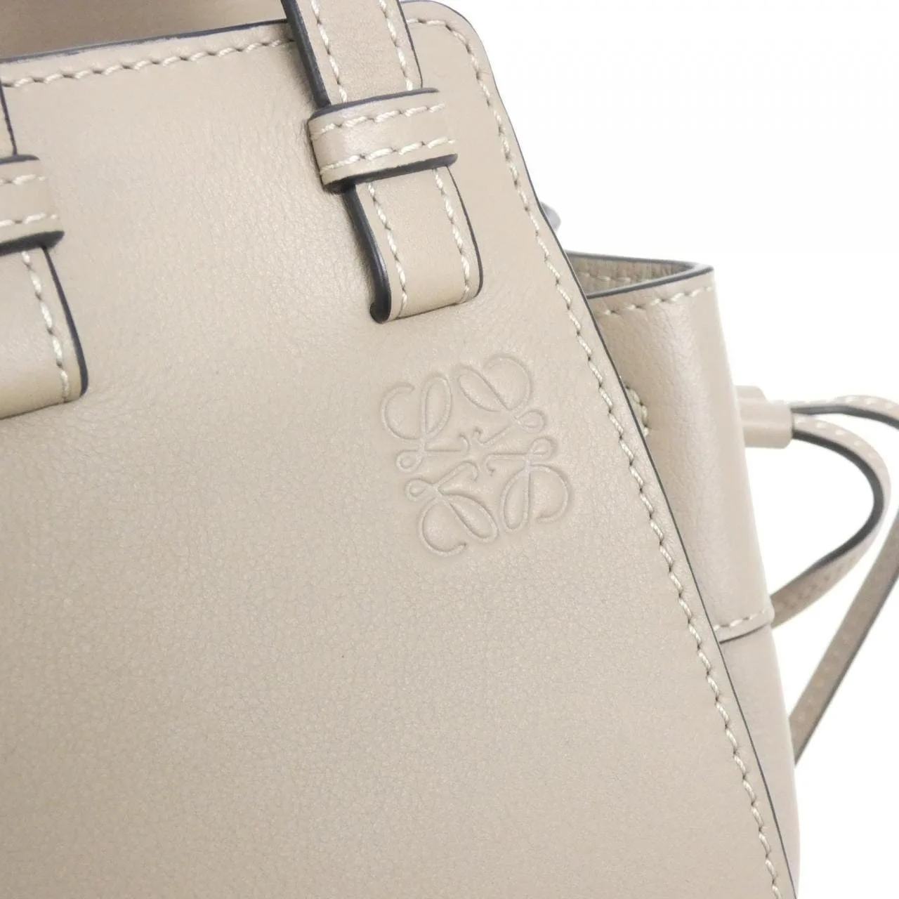 LOEWE Hammock 314 30 V07 Shoulder Black Rank A - Thumbnail 7