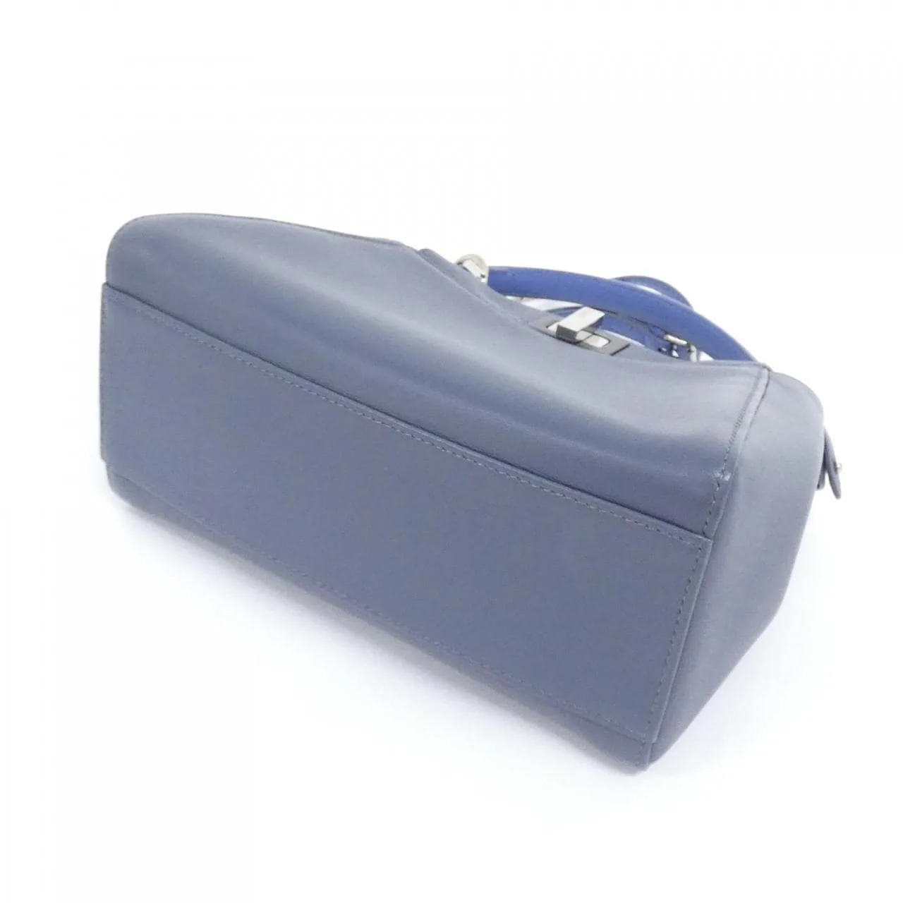 FENDI Peekaboo 8BN244 68H Handbag Lambskin Black Lambskin - Thumbnail 2