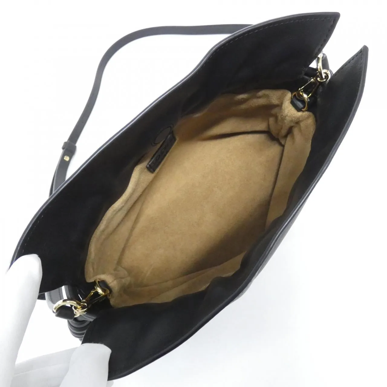 LOEWE Flamenco A411FC2X73 Handbag 黑色 - 縮圖 8