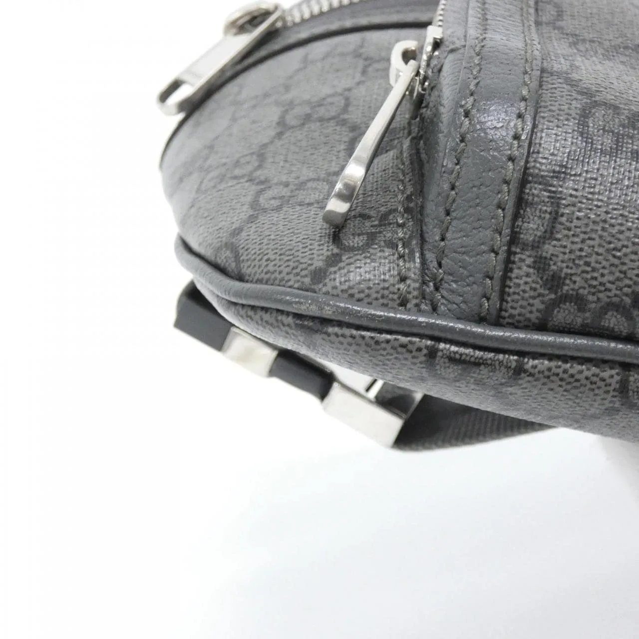 GUCCI 733868 UULHK Handbag Canvas Black Canvas - Thumbnail 3