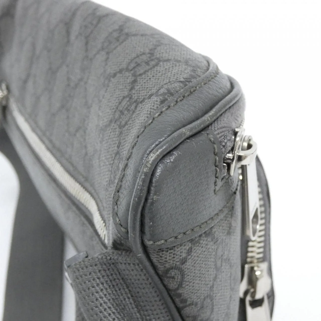 GUCCI 733868 UULHK Handbag Canvas Black Canvas - Thumbnail 4