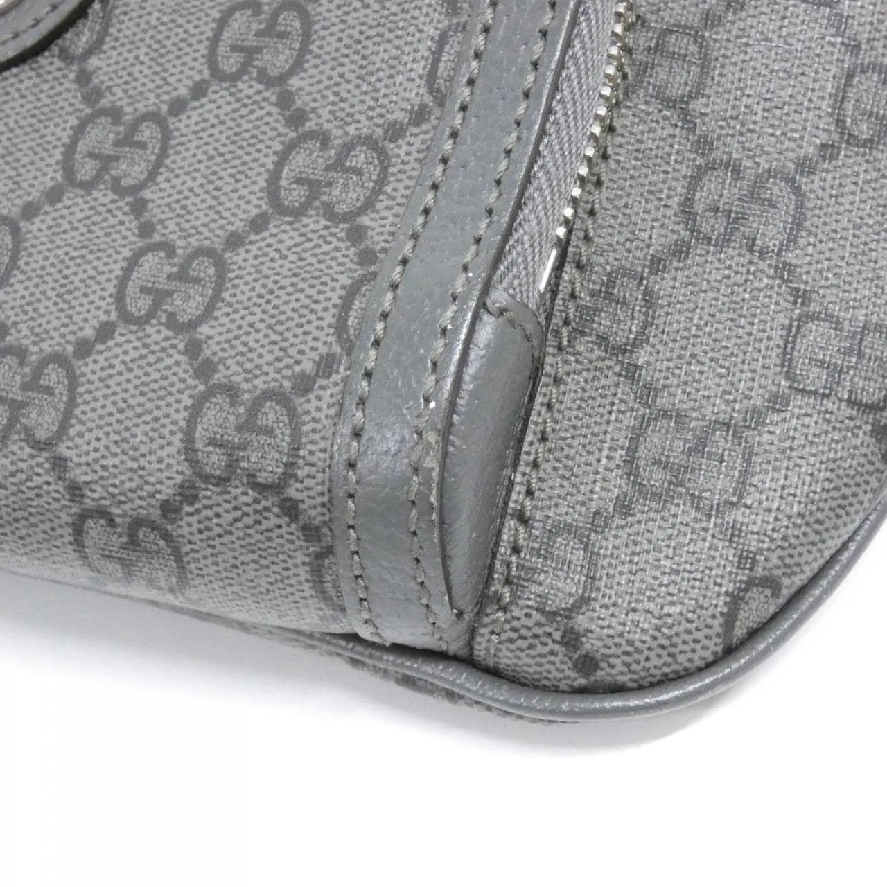 GUCCI 733868 UULHK Handbag Canvas Black Canvas - Thumbnail 5