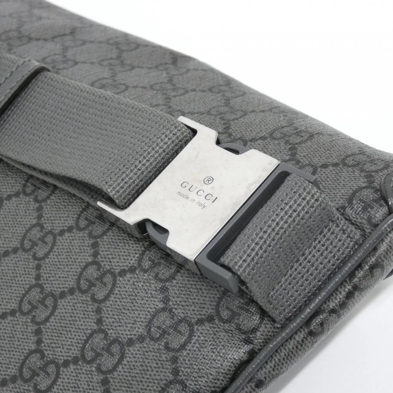 GUCCI 733868 UULHK Handbag Canvas Black Canvas - Thumbnail 8