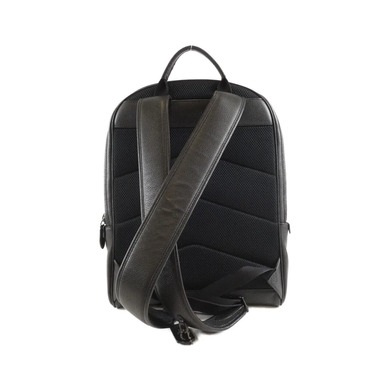 COACH CP161 背包 皮革 黑色 皮革 中古品A - 縮圖 2
