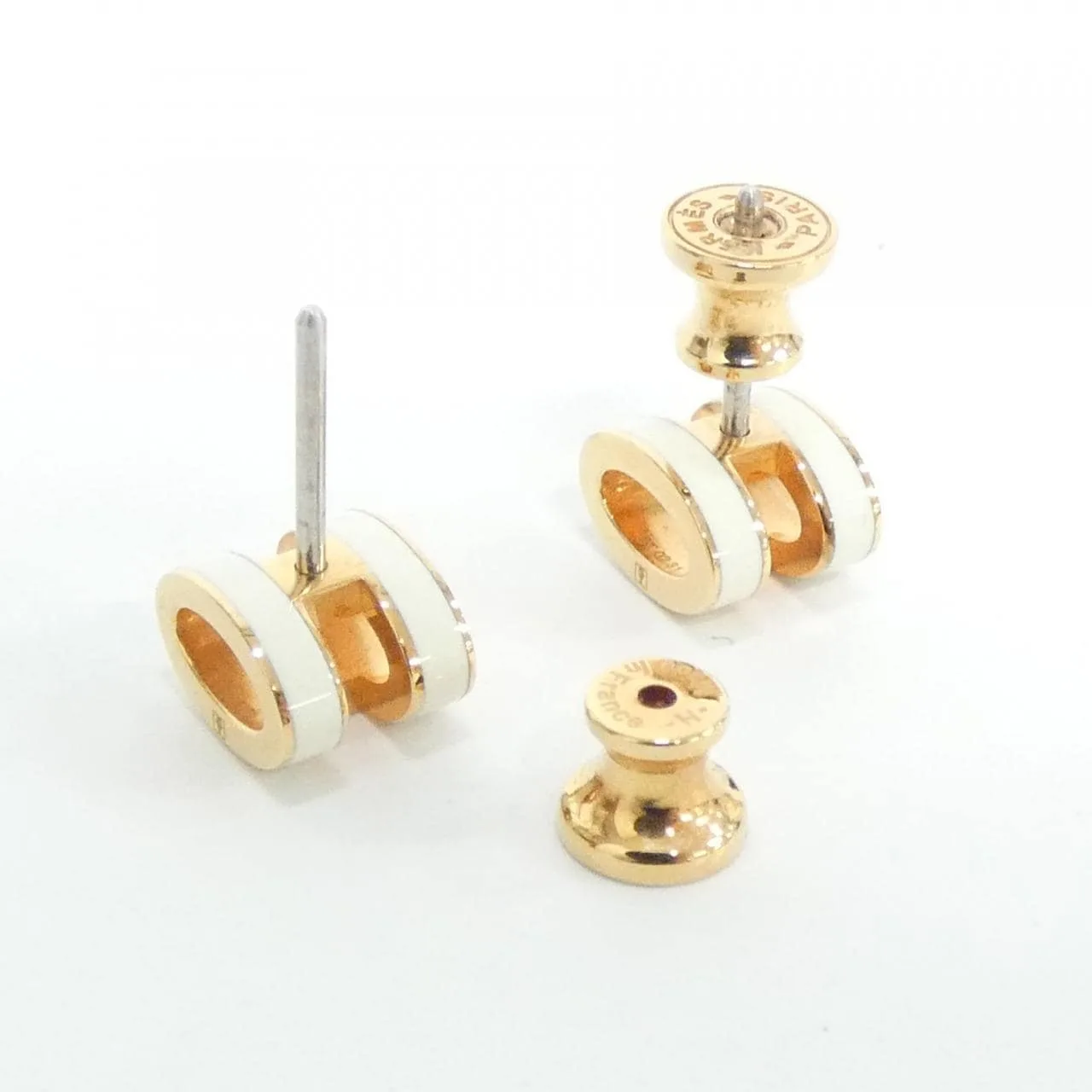 HERMES 608002FO Accessories White Rank A - Thumbnail 3