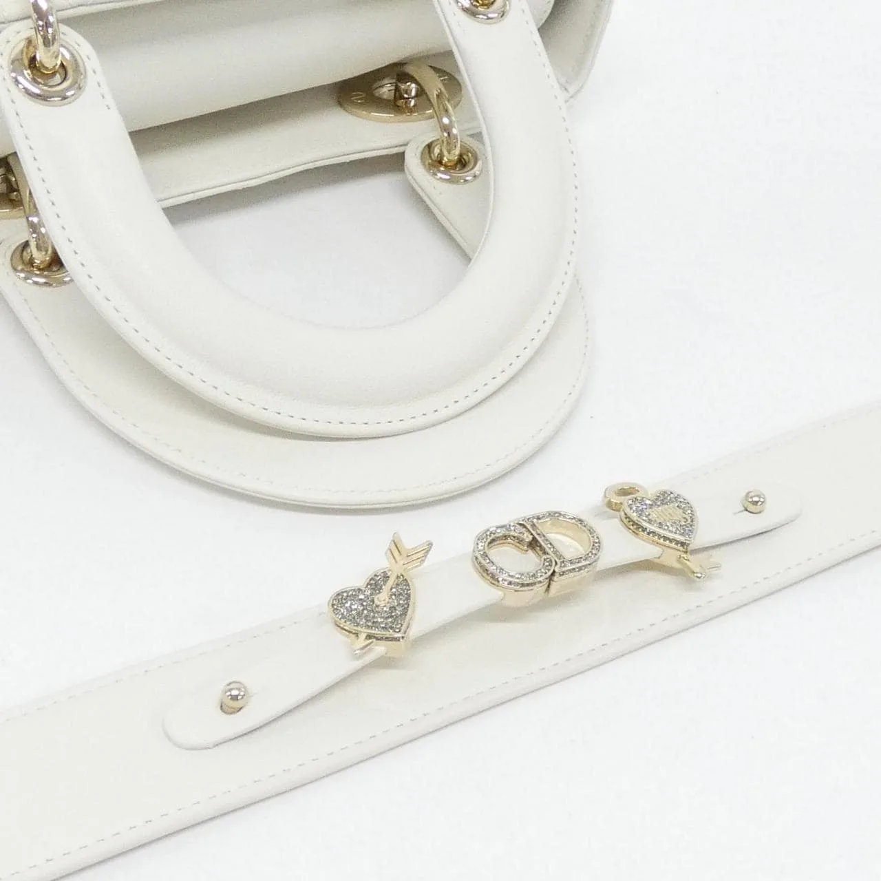 DIOR Lady Dior M0538ONGE Handbag Lambskin Black Lambskin - Thumbnail 5