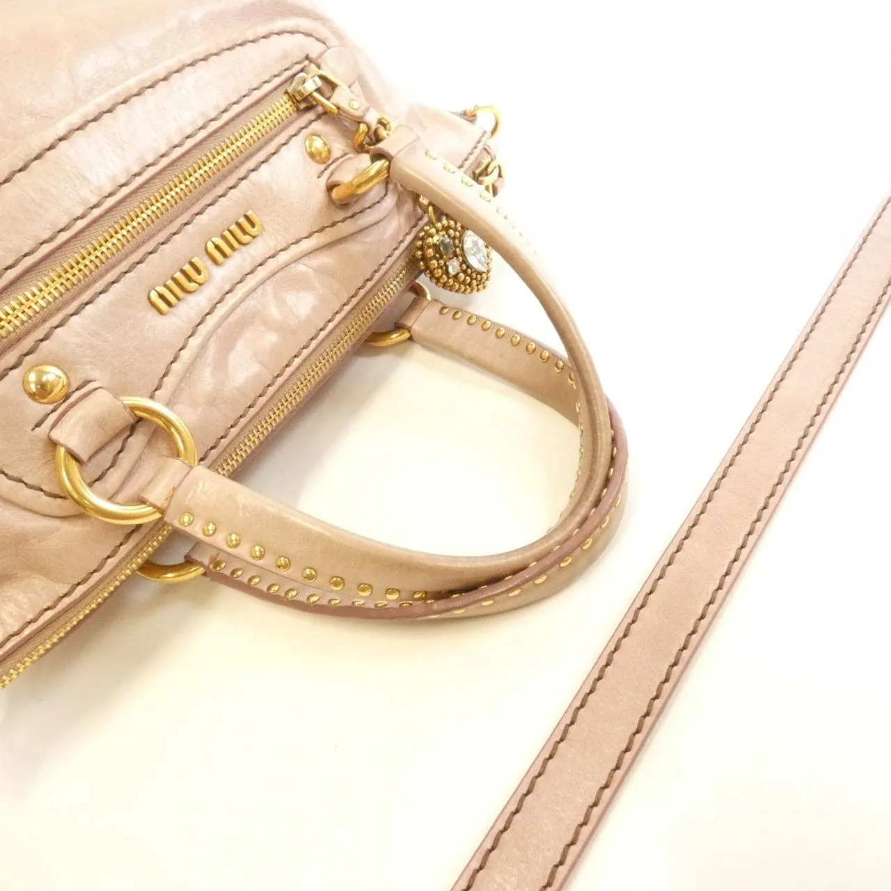 MIU MIU RN0728 Handbag Black - Thumbnail 4