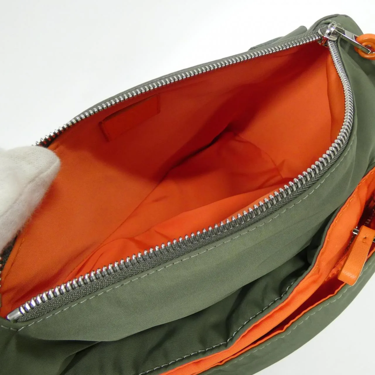 LOEWE Puzzle B511A09X11 Shoulder Nylon Black Nylon - Thumbnail 9