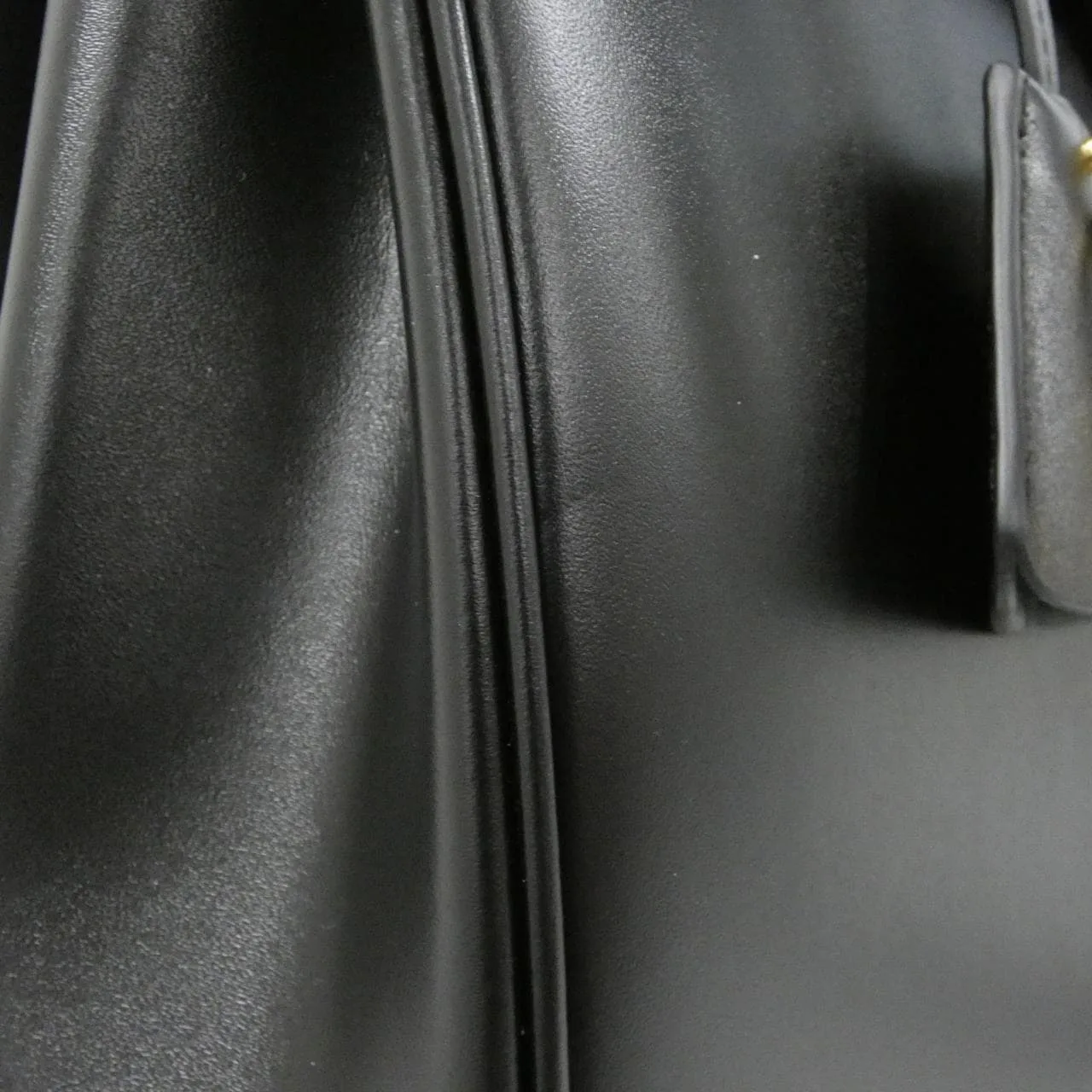 CELINE 16 187373BEY Handbag Black Rank A - Thumbnail 6