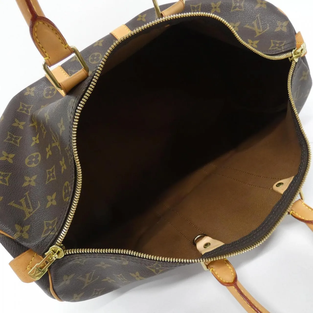 LOUIS VUITTON Keepall M41428 Boston Monogram Black Monogram - Thumbnail 9